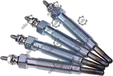4 PCS Glow Plug E6303-65511 for Kioti Tractor CK25 CK27 CK30 CK35 DK35 DK40