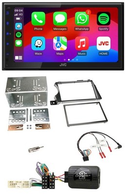 JVC Bluetooth 2DIN Steering Wheel DAB USB Car Stereo for SSangYong Actyon Kyron 06-11