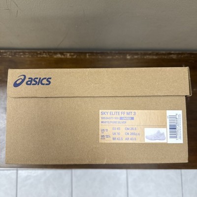 Asics Sky Elite FF MT 3 White/Pure Silver 1053A077-100 Unisex M-11 W-12 1/2