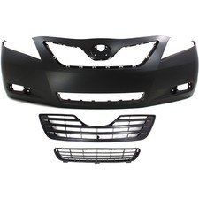 Bumper Cover Kit For 2007-2009 Toyota Camry Usa Built With Bumper Grille Front