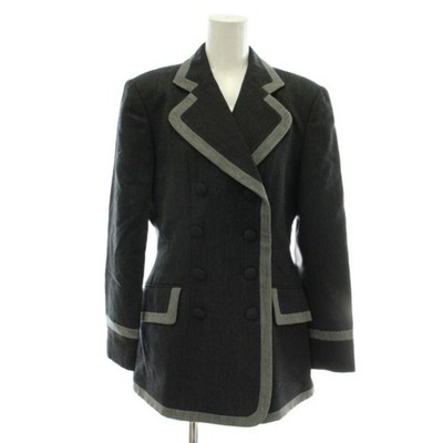 Moschino Cheap and Chic Vintage Tailored Jacket Wool Double Total Lined Used 5a9