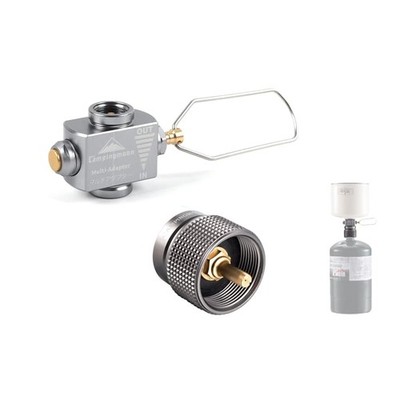 Butane to Propane Gas Refill Adapter and LPG Propane Adapter (Isobutane Gas t...