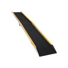 Ruedamann 71" Aluminum Loading Ramps for Pickup Trucks Trailers, Folding Moto...