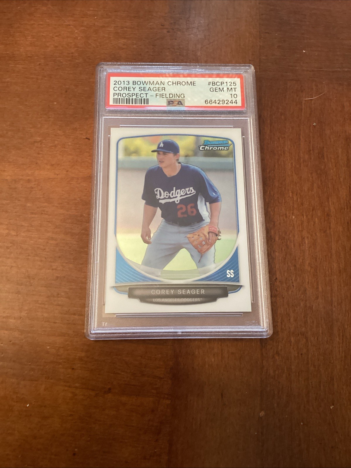 2013 Bowman Chrome #BCP125 Corey Seager Rookie Card RC PSA 10 Gem Mint