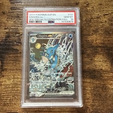 Kingdra ex 131 - 2024 Pokemon SVP EN - Special Illustration Rare Holo PSA 10