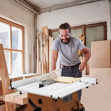 10inch Table Saw Powerful Tablesaw With Stand & Protective Cover Tabletop Saw