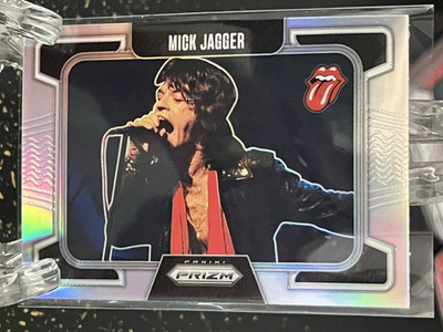 MICK JAGGER        2025 Panini Rolling Stones     #75      SILVER
