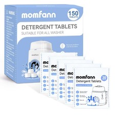MOMFANN Professional Deep Cleaning Detergent Tablets for All Baby Bottle