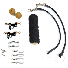 Tigress 18400592 Deluxe Rigging Kit - Black Nylon