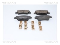 Bremsbelagsatz Scheibenbremse Triscan 8110 43080 FüR Hyundai Ioniq NE CE Allrad
