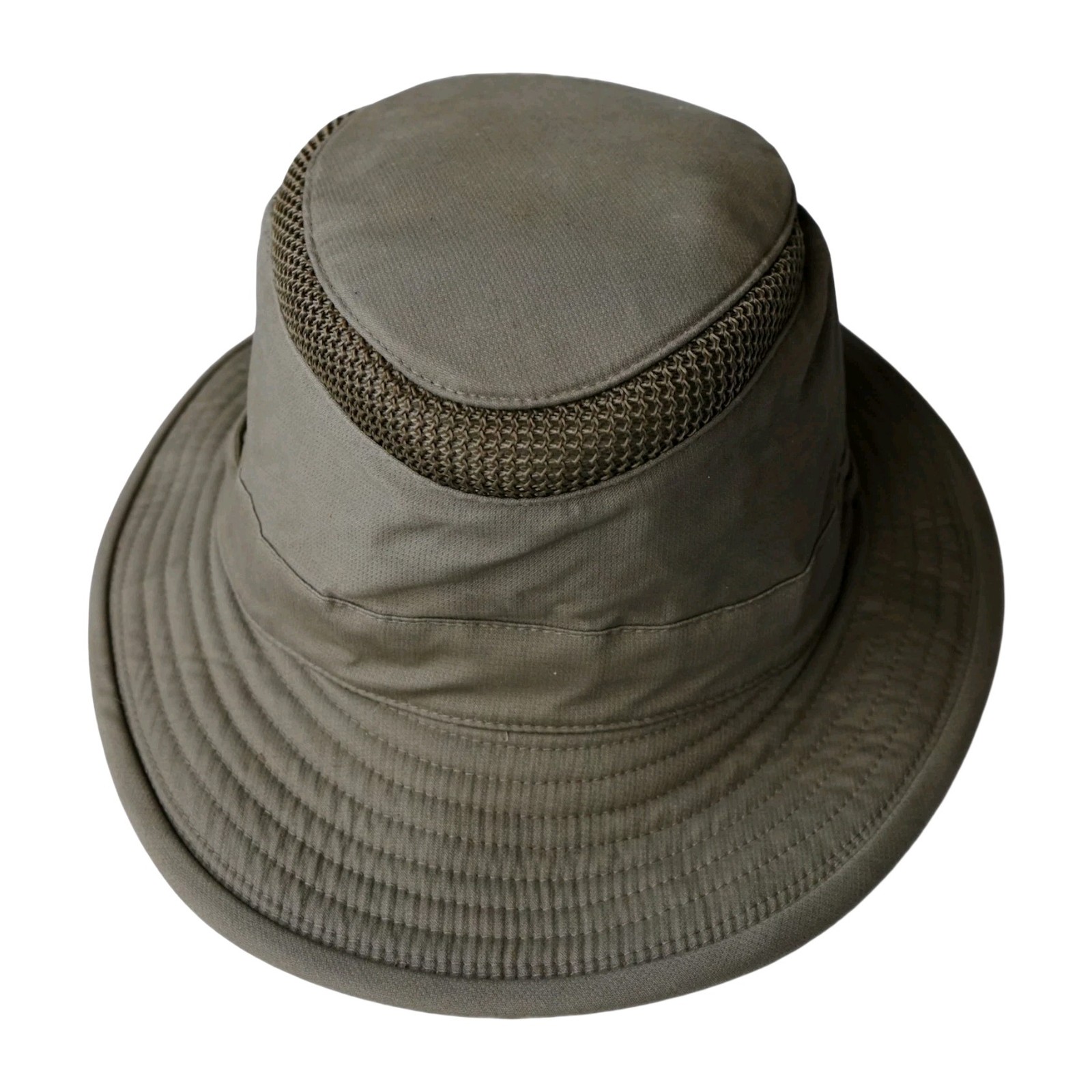 Tilley T5MO Organic Airflo Hat Mens 7 1/4 Olive Cotton Vente