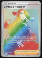 Cynthia's Ambition 178/172 Rainbow Rare Pokemon Brilliant Stars NM on eBay