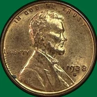1938-S Lincoln Wheat Cent Uncirculated UNC Coin #40148