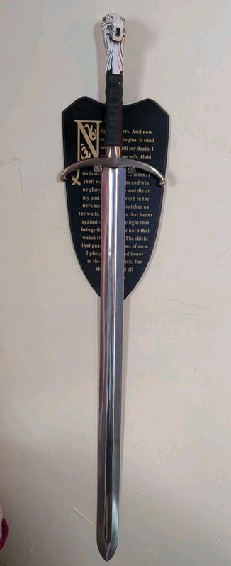 Game of Thrones Longclaw Jon Snow Steel Sword Replica HBO Version