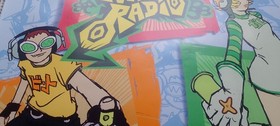 Sega Dreamcast Jet Set Radio Promotional Poster.  Original. Sega.