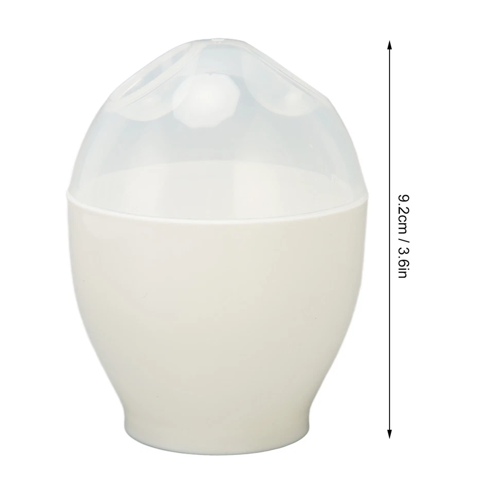 2 Stück Mikrowellen-Schnelles Eierkocher  Eierkochen Kochbecher Eierkocher - Bild 4 von 4