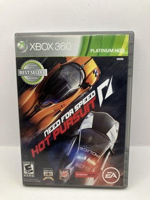 Need For Speed Hot Pursuit Xbox 360 Platinum Hits Racing Video Game NM