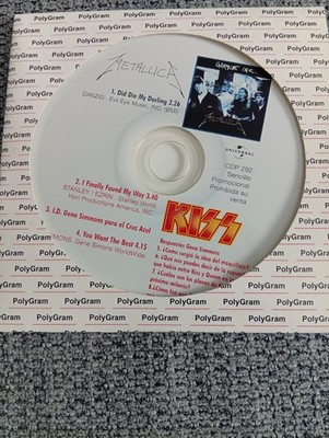 Metallica / Kiss - CD - RAR !!!