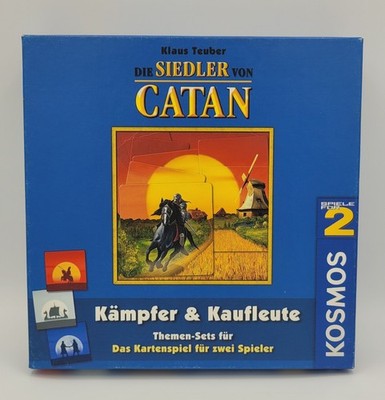 Die Siedler von Catan Kartenspiel Themensets: Kämpfer & Kaufleute 100% TOP!