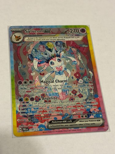 Sylveon ex 156/131 Sv: Prismatic Evolutions  Pokémon