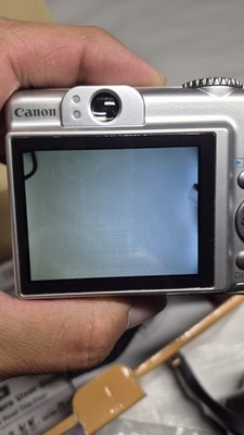Canon Powershot A560 Digital Camera 7 MP Silver 4X Zoom - Some