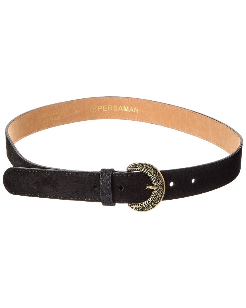 Женский кожаный ремень Persaman New York Amber13 5690₽