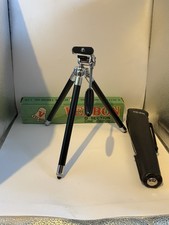 VELBON 8 section cine Mini Camera Tripod With Boxed Black
