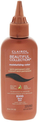 Clairol MOISTURIZING Semi Permanent, B20D Black, 3 fl oz