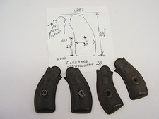 2 Pairs Of Antique Forehand Wadsworth Orig. Grips 1887 Revolver W 1 Screw