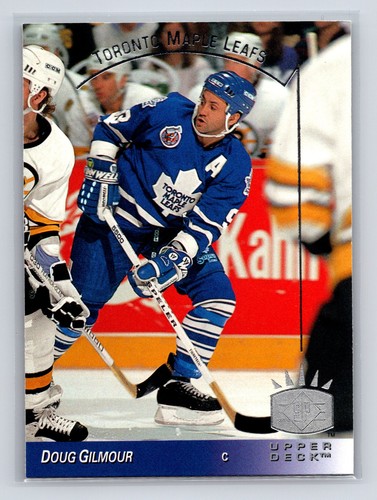 1993 Upper Deck SP Doug Gilmour #158 card