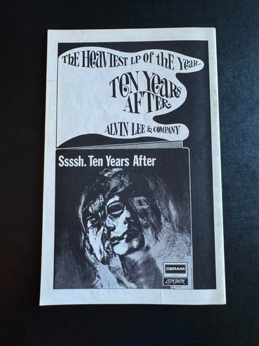 Fillmore East Konzertprogramm - 20. bis 25. Oktober 1969 The Who Tommy Rock-Opera - Bild 5 von 5