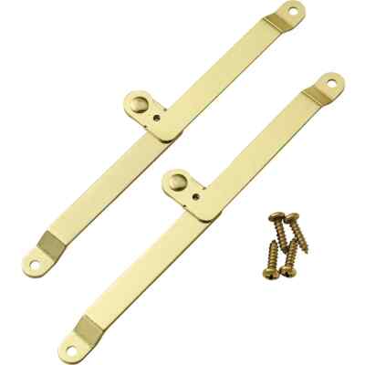 Rockler Brass Trunk Lid Support Designed For Trunks & Chests With Box Style Lids