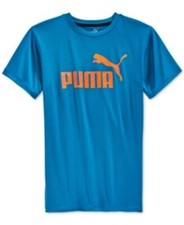 New Puma Big Boys Logo Shirt Size Small