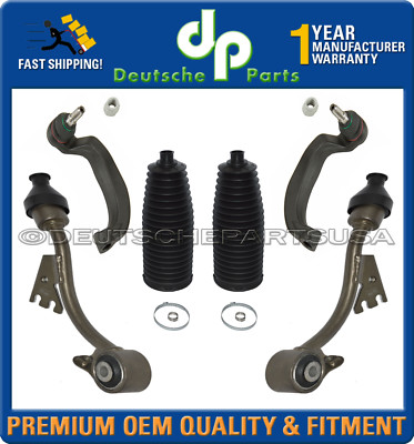 SWAY STABILIZER BAR LINKS + Steering Tie Rods + RACK BOOTS MERCEDES W211 4MATIC 