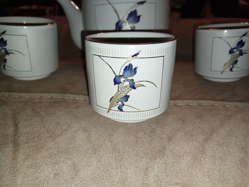 Juego de tetera y tazas Otagiri Grand Iris - Imagen 3 de 8