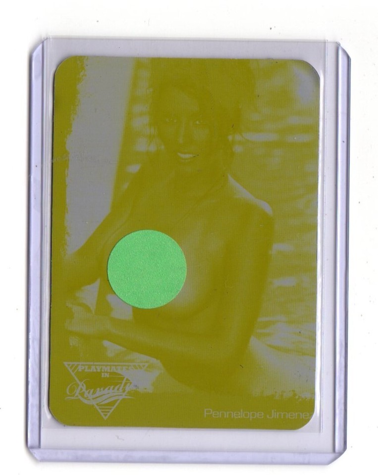 Playboy Playmates In Paradise 2022 #41 Printing Plate Pennelope Jimenez
