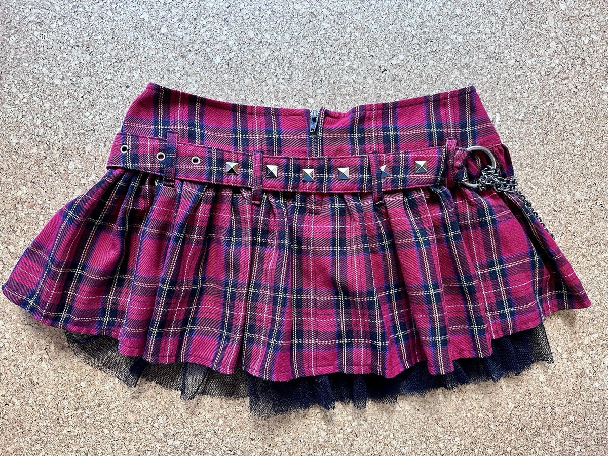 [EENK] / ☆ XINAN Layered Skirt Belt / Red XINAN Layered Skirt Belt - Red : EENK SHOP