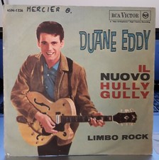 Duane Eddy ‎– Il Nuovo Hully Gully / Limbo Rock 45T SP 1962 RCA Victor VG+/VG+