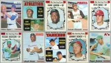 1970 TOPPS BASEBALL Cards Singles $1.49 ea. U-PICK #1-250 FREE SHIPPING !!!!