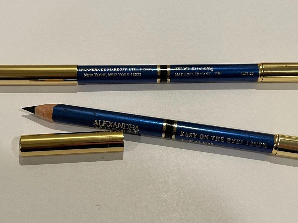 Lot Of 2 Alexandra de Markoff Easy On The Eyes Liner - Black Ink Kohl - Image 3 of 4