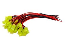 10 set Mini Tamiya RC Battery 2Pin male female connector housing 20AWG 20cm wire