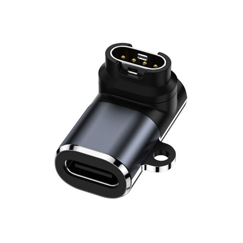 Micro USB Female Charger Adapter Connector for Fenix 7/7S (3D Elbow) ~ - Photo 5 sur 6