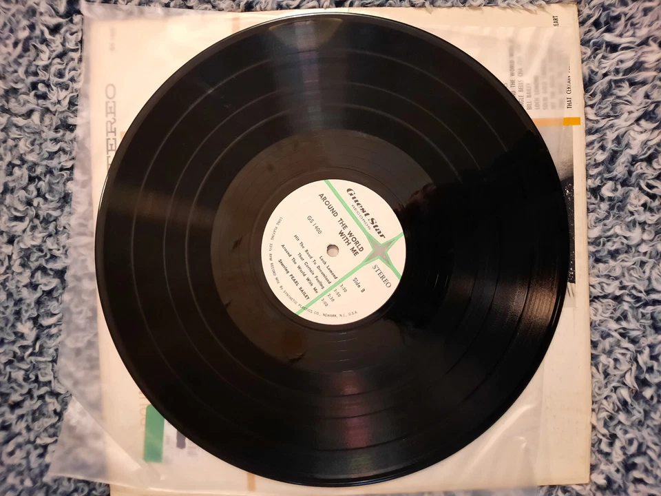 Pearl Bailey Around the World with Me. LP Vinyl Record Album GS-1400 12" 33 RPM - Image 4 of 4
