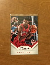 RUDY GAY 2013-14 Prestige Bonus Shots Red #138
