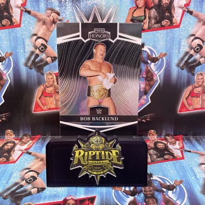 Bob Backlund WWE Panini Chronicles 2023 Panini Honors Silver Prizm #343