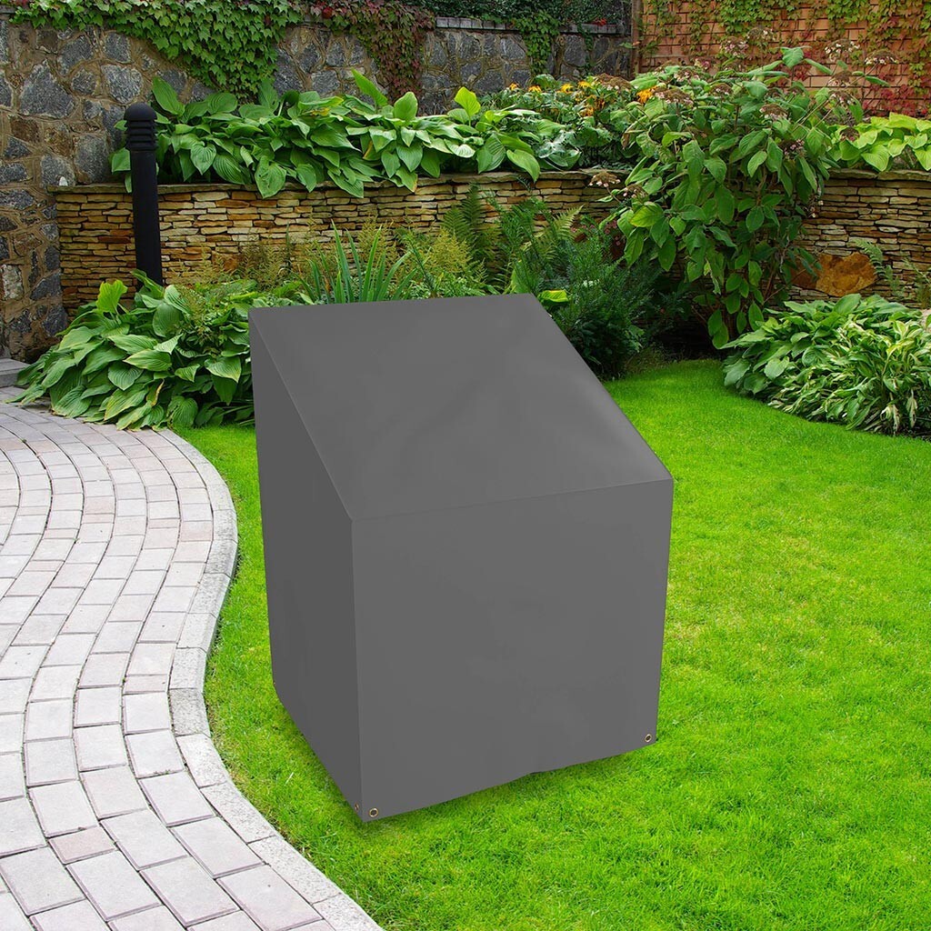 Bosmere All Weather Garden Chair Cover Charcoal Grey 68cm x 66cm x 89cm