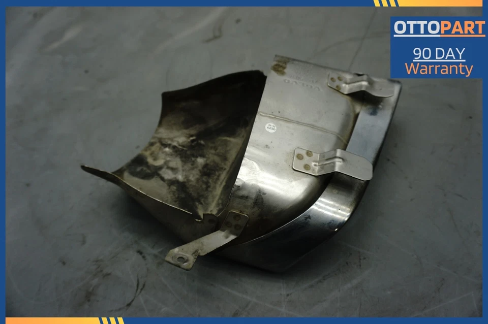 Volvo V60 2015-2018 tubo de escape trasero izquierdo cromo punta moldura OEM 31425016 Foto 4 de 4