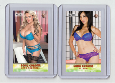 Katie Thornton rare MH Long Corona #'d x/3 Tobacco card no. 383 | eBay