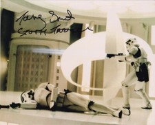 TONY SMART signed Autogramm 20x25cm STAR WARS in Person autograph COA
