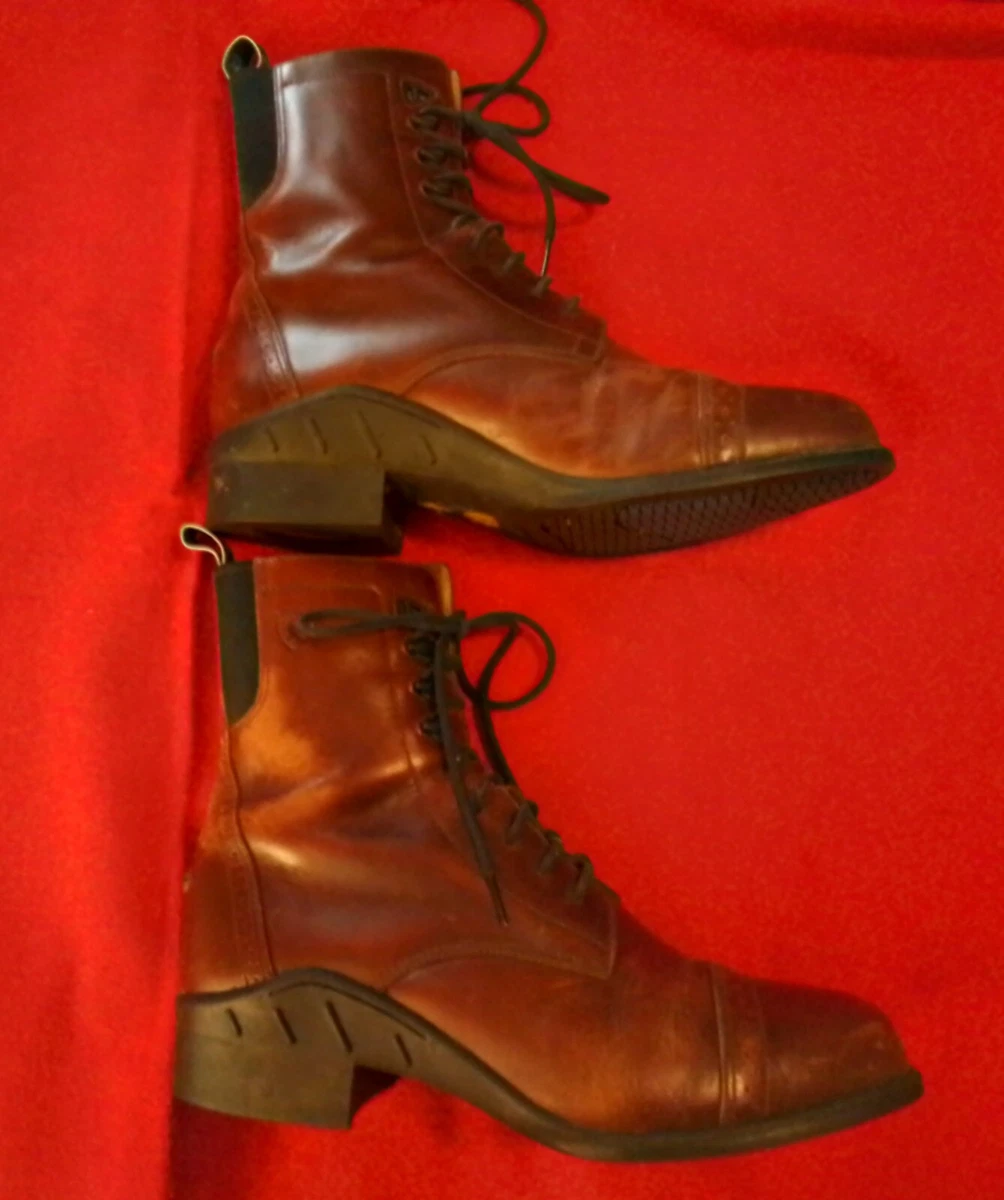 Ariat Cobalt Performer Pro Cordovan Leather Paddock Boots Size Men s 11.5 Med